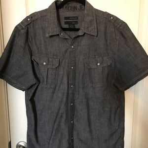 ‼️2/$20‼️Calvin Klein casual button up